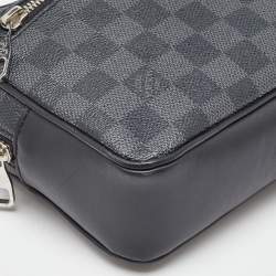 مملوكة مسبقًا حقيبة يد لوي فيتون دامير إبين قماش كاساي كلاتش