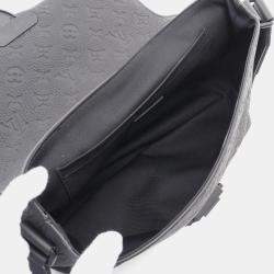 Pre Owned Louis Vuitton Cape Black Monogram Taurillon Leather Shoulder Bag