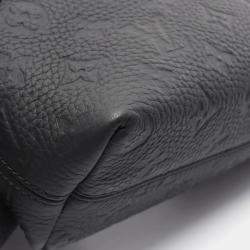 Pre Owned Louis Vuitton Cape Black Monogram Taurillon Leather Shoulder Bag