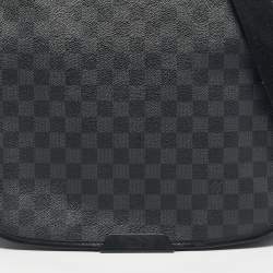 Pre Owned حقيبة ماسنجر لوي فيتون دانيال قماش دامييه جرافيت GM