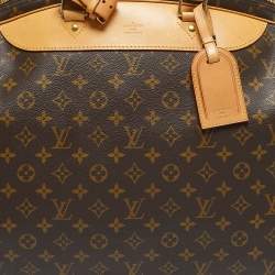 Pre Owned Louis Vuitton Monogram Canvas Alize 2 Poche Soft Suitcase