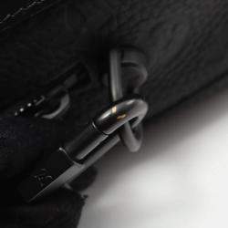 Pre Owned Louis Vuitton Soft Trunk Black Monogram Taurillon Leather Shoulder Bag