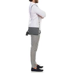 Pre Owned Louis Vuitton Monogram Eclipse Canvas and Leather Clutch Box