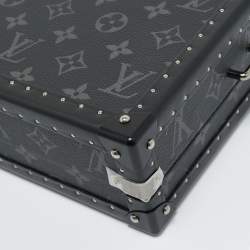Pre Owned Louis Vuitton Monogram Eclipse Canvas and Leather Clutch Box