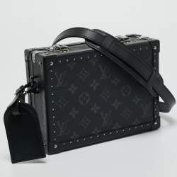 Pre Owned Louis Vuitton Monogram Eclipse Canvas and Leather Clutch Box