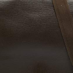 Pre Owned Louis Vuitton Grizzli Taiga Leather Andrei Messenger Bag