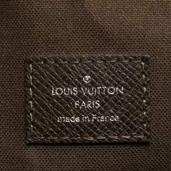 Pre Owned Louis Vuitton Grizzli Taiga Leather Andrei Messenger Bag