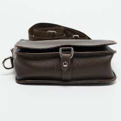 Pre Owned Louis Vuitton Grizzli Taiga Leather Andrei Messenger Bag