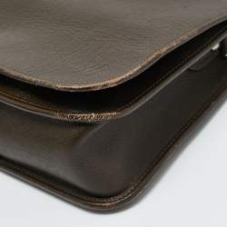 Pre Owned Louis Vuitton Grizzli Taiga Leather Andrei Messenger Bag