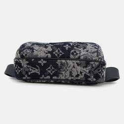 Pre Owned Louis Vuitton Bumbag/ Outdoor Navy Monogram / Tapestry