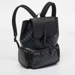 Pre Owned Louis Vuitton Monogram Eclipse Canvas Trio Backpack