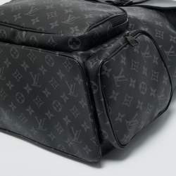 Pre Owned Louis Vuitton Monogram Eclipse Canvas Trio Backpack