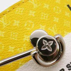 Pre Owned Louis Vuitton Paint Can Yellow Canvas Leather Handbag