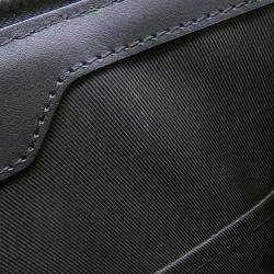 Pre Owned Louis Vuitton Sac Plat Noir Monogram Eclipse Handbag