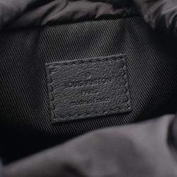 مملوكة مسبقًا Louis Vuitton Noe Sling Black Monogram Shadow Leather Shoulder Bag