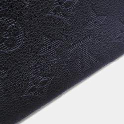 Pre Owned Louis Vuitton Gaston Wearable Wallet Noir Monogram Shadow