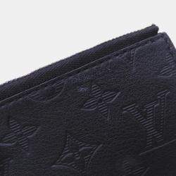 Pre Owned Louis Vuitton Gaston Wearable Wallet Noir Monogram Shadow