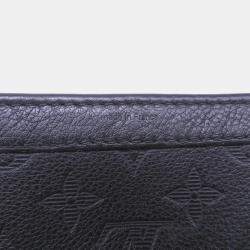Pre Owned Louis Vuitton Gaston Wearable Wallet Noir Monogram Shadow