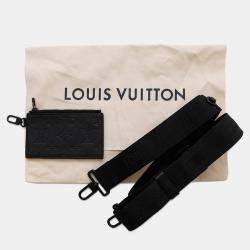 Pre Owned Louis Vuitton Gaston Wearable Wallet Noir Monogram Shadow