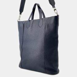 Pre Owned Louis Vuitton East Side Tote Navy Taurillon Leather