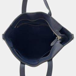 Pre Owned Louis Vuitton East Side Tote Navy Taurillon Leather