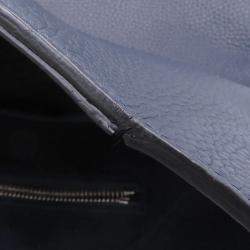 Pre Owned Louis Vuitton East Side Tote Navy Taurillon Leather