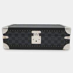Pre Owned Louis Vuitton Coffret Damier Graphite Canvas Accessories Case