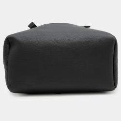 Pre Owned Louis Vuitton Good Away Black Monogram Shadow Leather Backpack