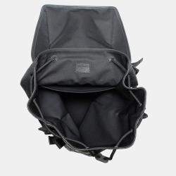 Pre Owned Louis Vuitton Good Away Black Monogram Shadow Leather Backpack