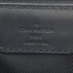 Pre Owned Louis Vuitton Sac Plat Black Monogram Taurillon