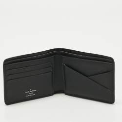 Pre Owned Louis Vuitton Black Epi Leather Slender Wallet