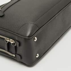 مملوكة مسبقًا حقيبة مستندات لويس فويتون الإسكندر جلد تايغا أسود