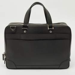 مملوكة مسبقًا حقيبة مستندات لويس فويتون الإسكندر جلد تايغا أسود