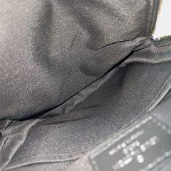 Pre Owned Louis Vuitton Graphite Avenue Black Canvas Slingback