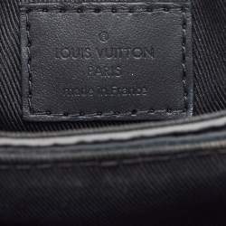 مملوكة مسبقًا حقيبة محفظة قابلة للارتداء رأسياً لوي فيتون جلد توريلون أسود ومونوغرام بقفل S