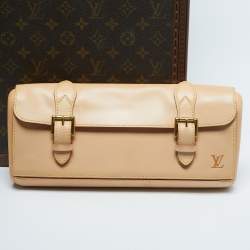 Pre Owned Louis Vuitton Monogram Canvas Watch Trunk