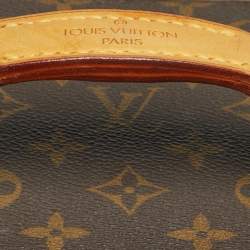 Pre Owned Louis Vuitton Monogram Canvas Watch Trunk