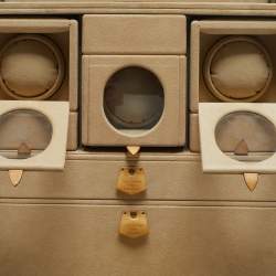 Pre Owned Louis Vuitton Monogram Canvas Watch Trunk