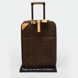 Pre Owned Louis Vuitton Monogram Canvas Pegase 50 Business Luggage