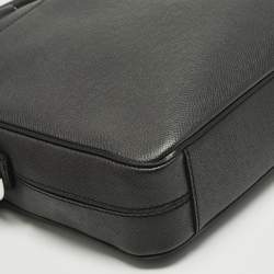مملوكة مسبقًا Louis Vuitton Black Taiga Leather Porte Documents Briefcase Bag