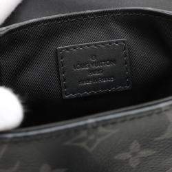 Pre Owned Louis Vuitton Christopher Nano Monogram Eclipse Canvas Shoulder Bag