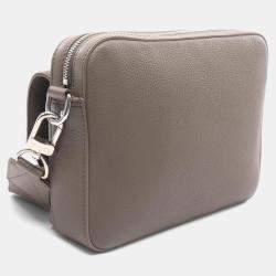 Pre Owned Louis Vuitton Fastline Aerogram Brown Leather Shoulder Bag