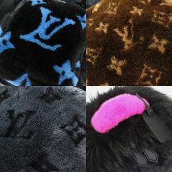 Pre Owned Louis Vuitton Automne Hiver Brown/Black Multi-Fur Backpack