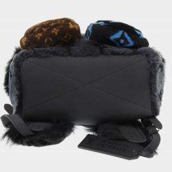 Pre Owned Louis Vuitton Automne Hiver Brown/Black Multi-Fur Backpack