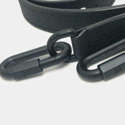 Pre Owned Louis Vuitton Soft Trunk Black/Red Infinity Dot Leather Wallet