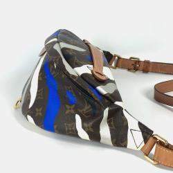 Pre Owned Louis Vuitton League of Legends Monogram Brown Canvas Bum Bag Tote