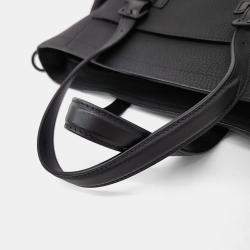 Pre Owned Louis Vuitton Black Leather Christopher tote bag