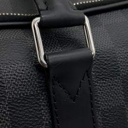 Pre Owned Louis Vuitton Black Coated canvas Graphite E-Care