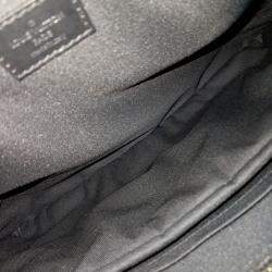 Pre Owned Louis Vuitton Black Coated canvas Graphite E-Care