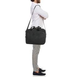 Pre Owned حقيبة حاسوب لويس فيتون أسوسييه بي إم قماش جينت دامير أسود